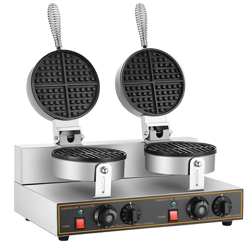 2400w double head waffle - double-head,