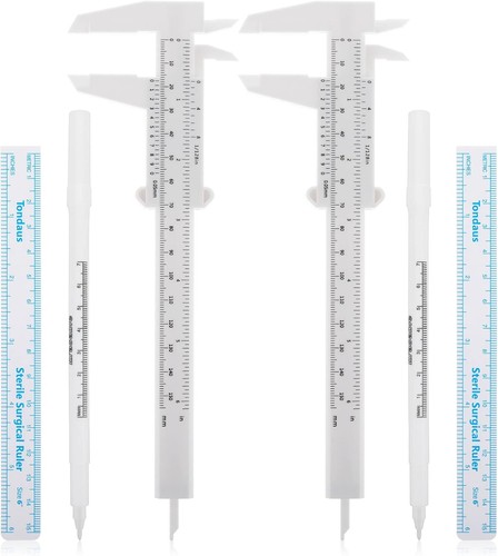 6pcs eyebrow mapping tools - mapping,