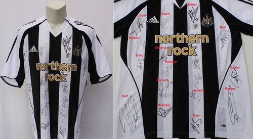 2006 newcastle home shirt - 2006-07,
