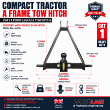 Compact tractor frame - tractor,
