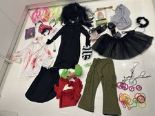 Girls Women’s Fancy Dress Bundle Mixed Joblot Wigs Hippie Dress Tutu Headwear