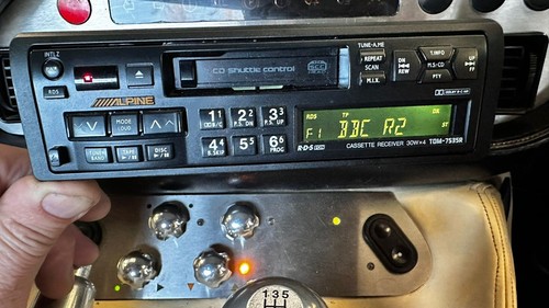 Alpine tdm 7535r radio - tdm,