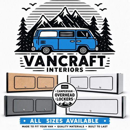 Campervan overhead storage - overhead,