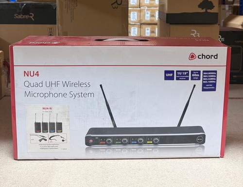 Chord nu4 quad uhf - uhf, wireless