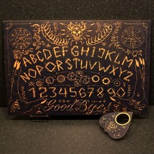 Black ouija board - ouija,