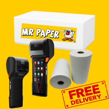 Uber Eats Sunmi V2 Plus - 80mm x 50mm Thermal Till Rolls - Box of 20 Rolls