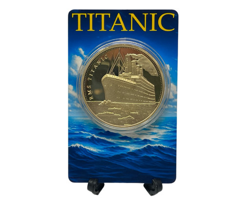 Titanic gifts display coin set - display,