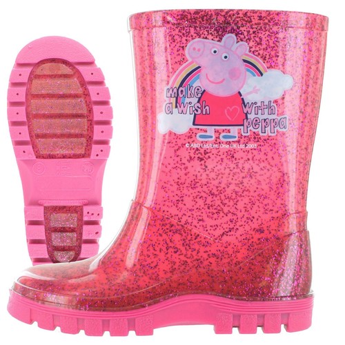 Peppa pig wellies girls pink - pig,
