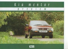 KIA —MENTOR —OPEN OUT — BROCHURE — LEAFLET— ( PRE LAUNCH ) — 1993 /1994