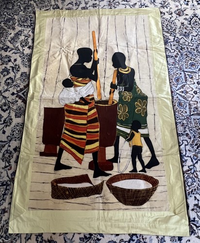 Vintage real wax batik - batik, large