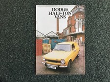DODGE (SIMCA) HALF-TON VANS