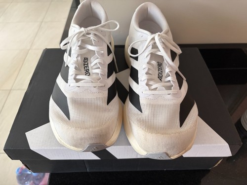 Adidas adizero evo white - evo, uk