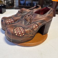 Vtg Glenmore Platform shoes