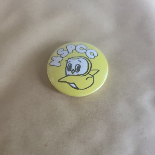 Nspcc vintage badge - nspcc,