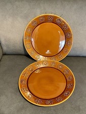 2 RARE  AMBER  PORTMEIRION