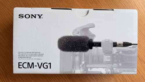 Sony ecm vg1 shotgun electret - ecm-vg1,
