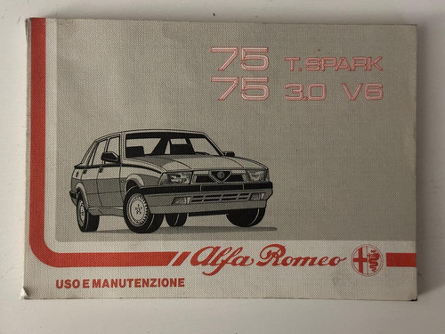Original alfa romeo 75 - alfa,