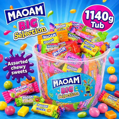 Haribo maoam selection tub - maoam,