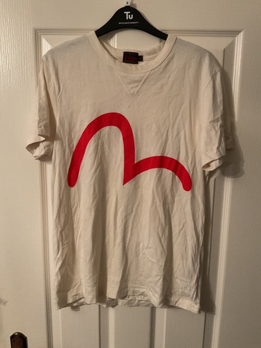 Evisu heritage red logo tshirt - evisu,