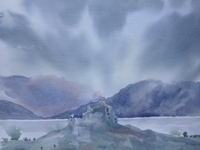 Loch Awe Scotland Watercolour