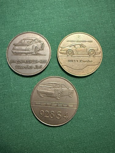 Porsche calendar medal lot - medal, of