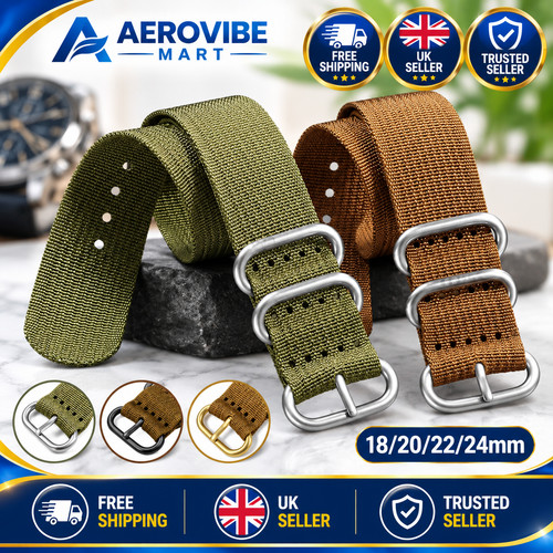 Nato zulu watch strap nylon - nato,