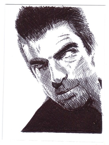 Aceo sketch card zachary - aceo,
