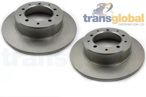 Rear brake discs fit - x2,