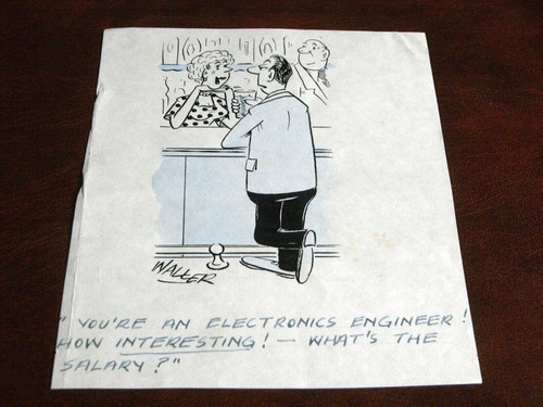 Original ink cartoon - original,