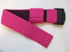 Best fit replacement Swatch POP Neon PINK fabric watch band ~ 30 MM