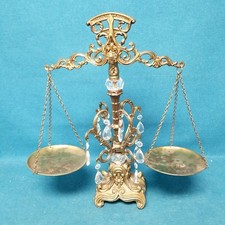 VTG Ornate Brass Toned Balance