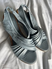 New Pavers Leather Wedge Sandals  Uk 6