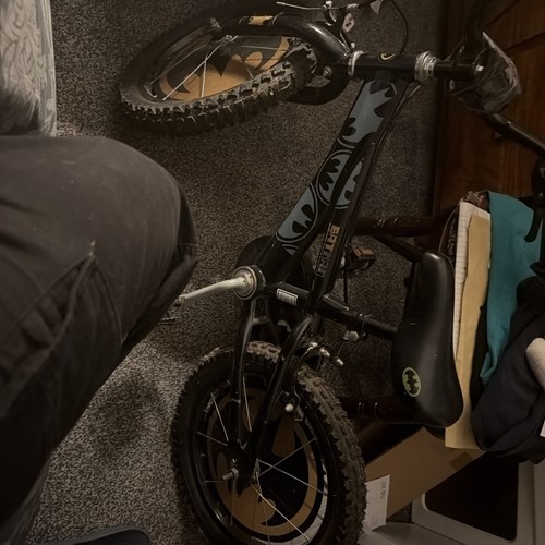 Kids batman bike black - kids,