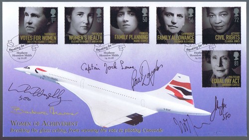 Concorde multi signed cover - multi-signed,