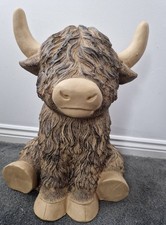Latex and Fiberglass Large highland cow mould! MADE TO ORDER!