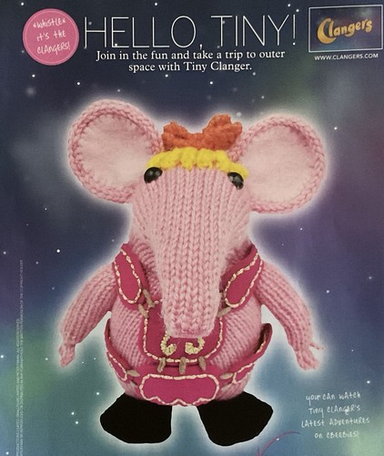 Knitting pattern tiny clanger - knitting,