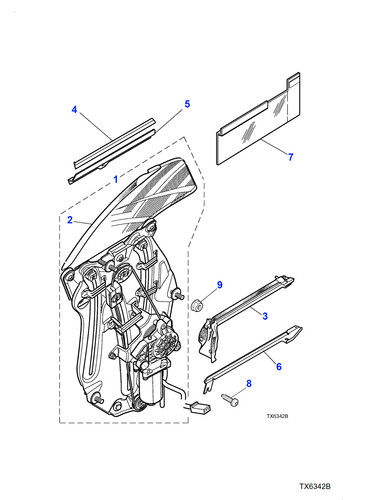 Jaguar waist seal - waist,