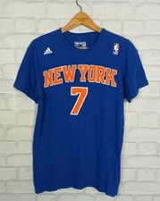 ADIDAS NEW YORK KNICKS NBA CARMELO ANTHONY ATHLETIC USA SPORTS T SHIRT TOP