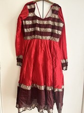 Indian Ready made Clothes Size 12/14 Silk Anarkali Brand New