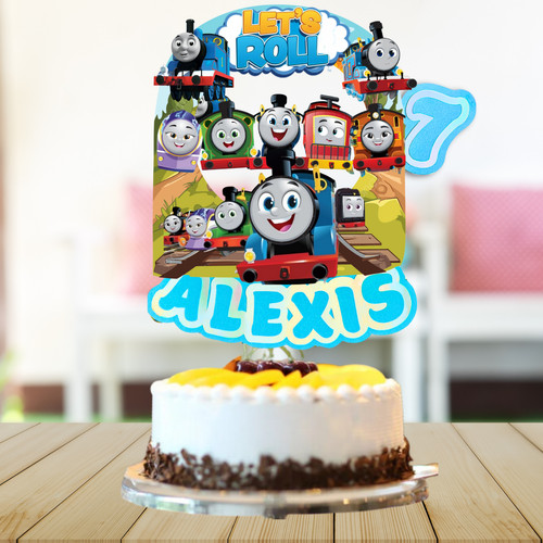 Thomas train cupcake - thomas,