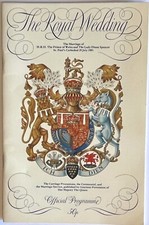 1981 Royal Wedding Official