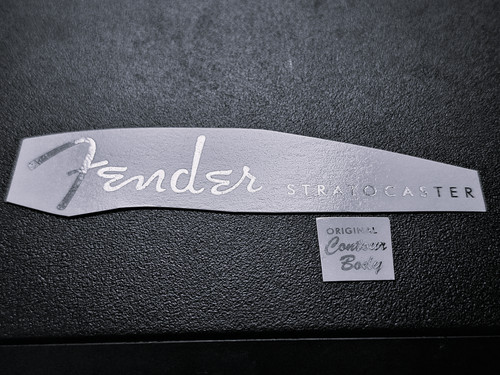 Pack strat decal headstock - 2-pack,