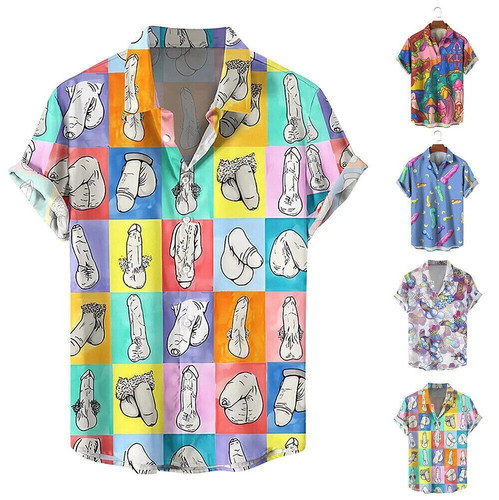 Mens button down shirts - mens, funny