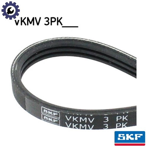 Vribbed belt vkmv 3pk835 - vribbed, for