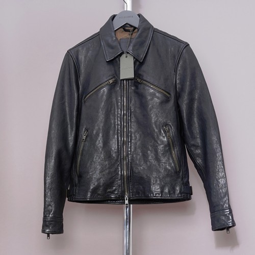 All saints leather jacket mens - saints,