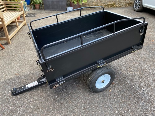 Trailer for sit lawn mower - trailer,