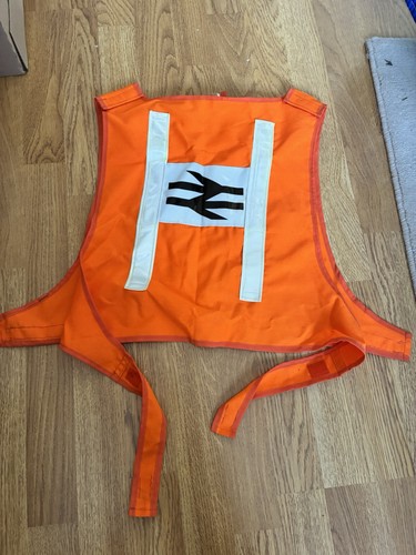 British rail orange vest size - orange,