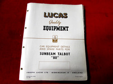 SUNBEAM TALBOT "80"- 1949