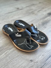 Vintage Puma Black Leather