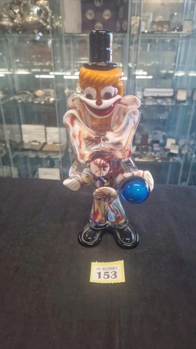 Vintage murano clown - murano,